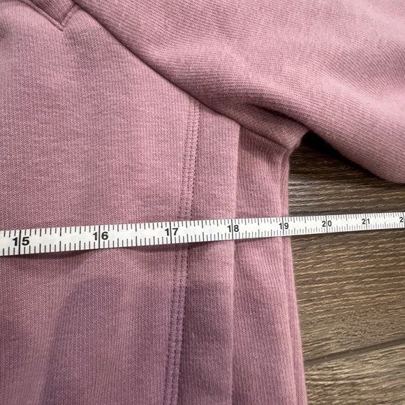 Athleta Cozy Karma Asym Pullover Womens EUC Size Small, Mauve Pink - Picture 11 of 13